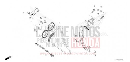 CHAINE A CAMES/TENDEUR CB650RAP de 2023